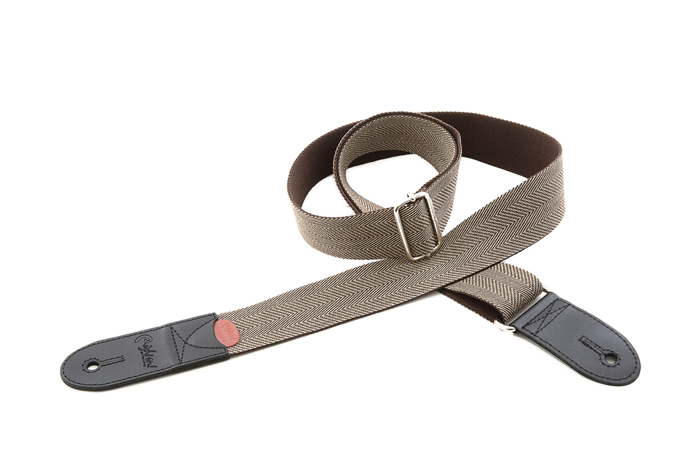 Brighton Brown Guitar Strap 
