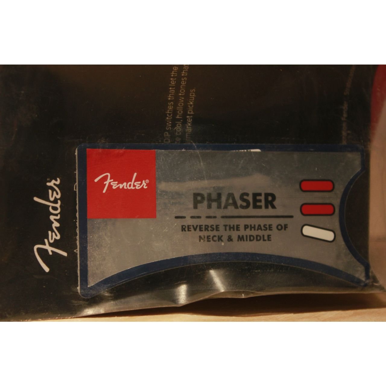 FENDER PERSONALITY CARD PHASER SSS  S