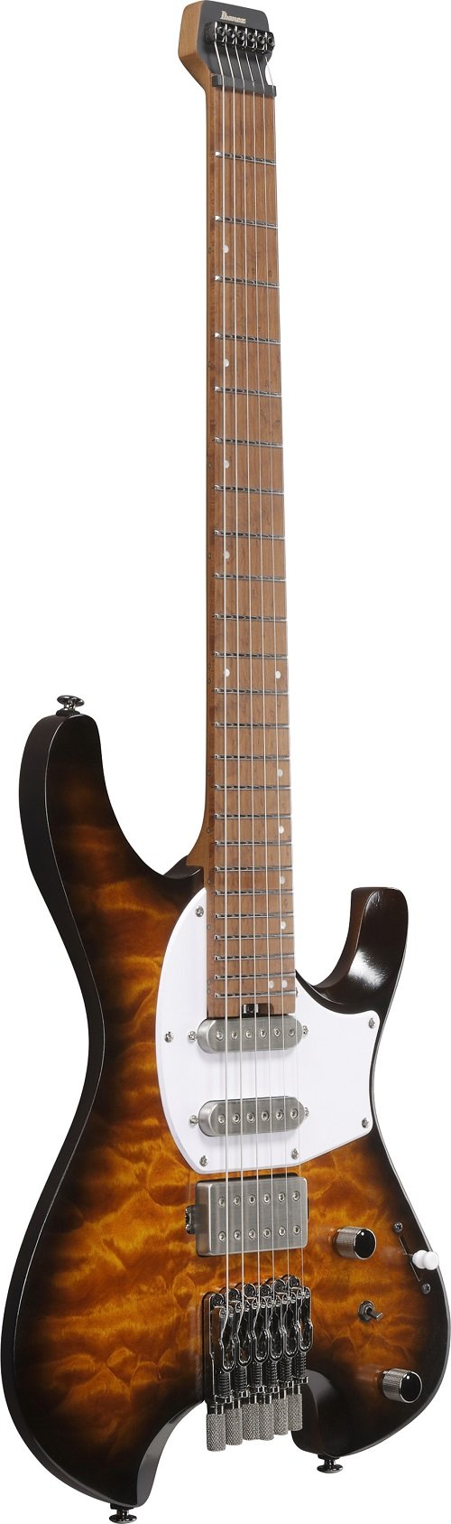 Q54WQM-DEL Dragon Eye Burst Q Series Headless E-Gitarre