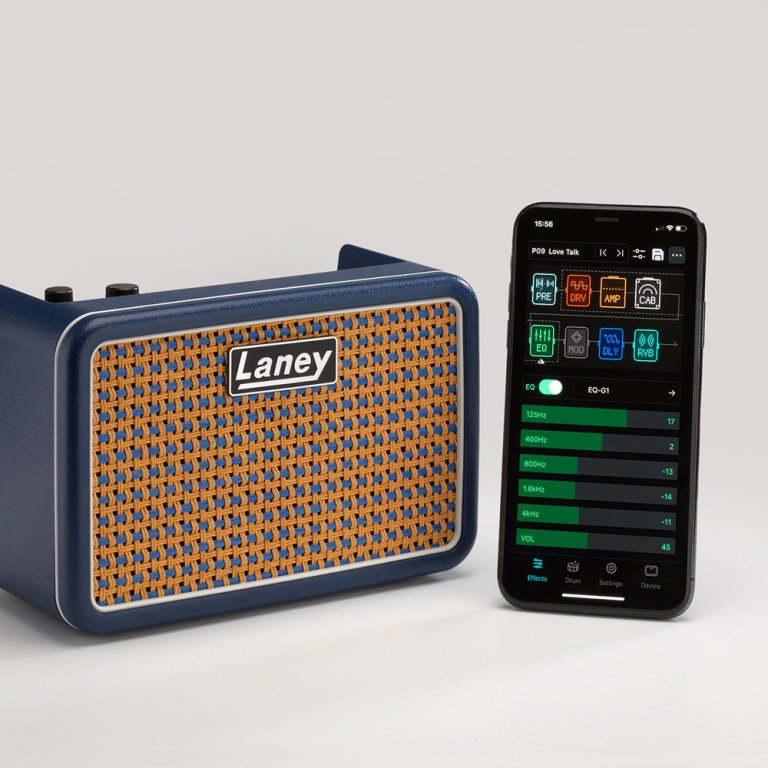 PRISM-MINI Blue Portable Stereo Multi Fx Guitar Amp