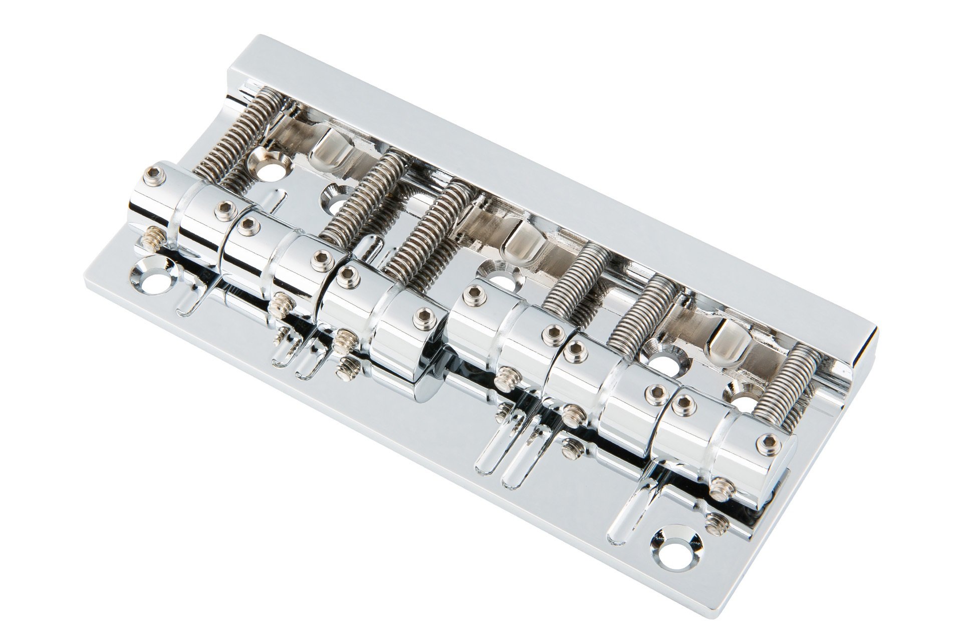 /Hipshot - MasterBuilt and Custom Shop Quick Release Bridge, 17.98 mm, 6-String - Chrome