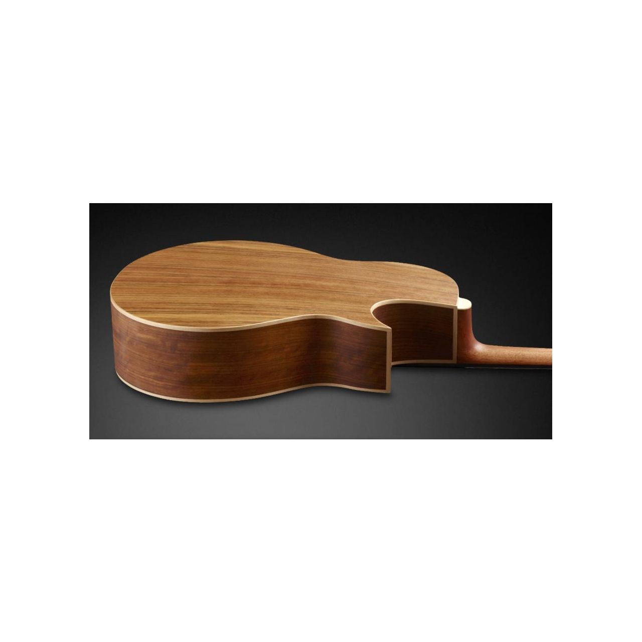 Alien, Lefthand, 4-String, Fretless - Natural Transparent Satin