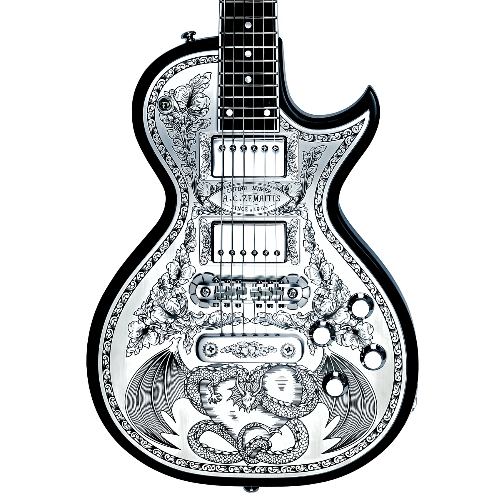 MFG-AC-24 Dragon & Heart, Black