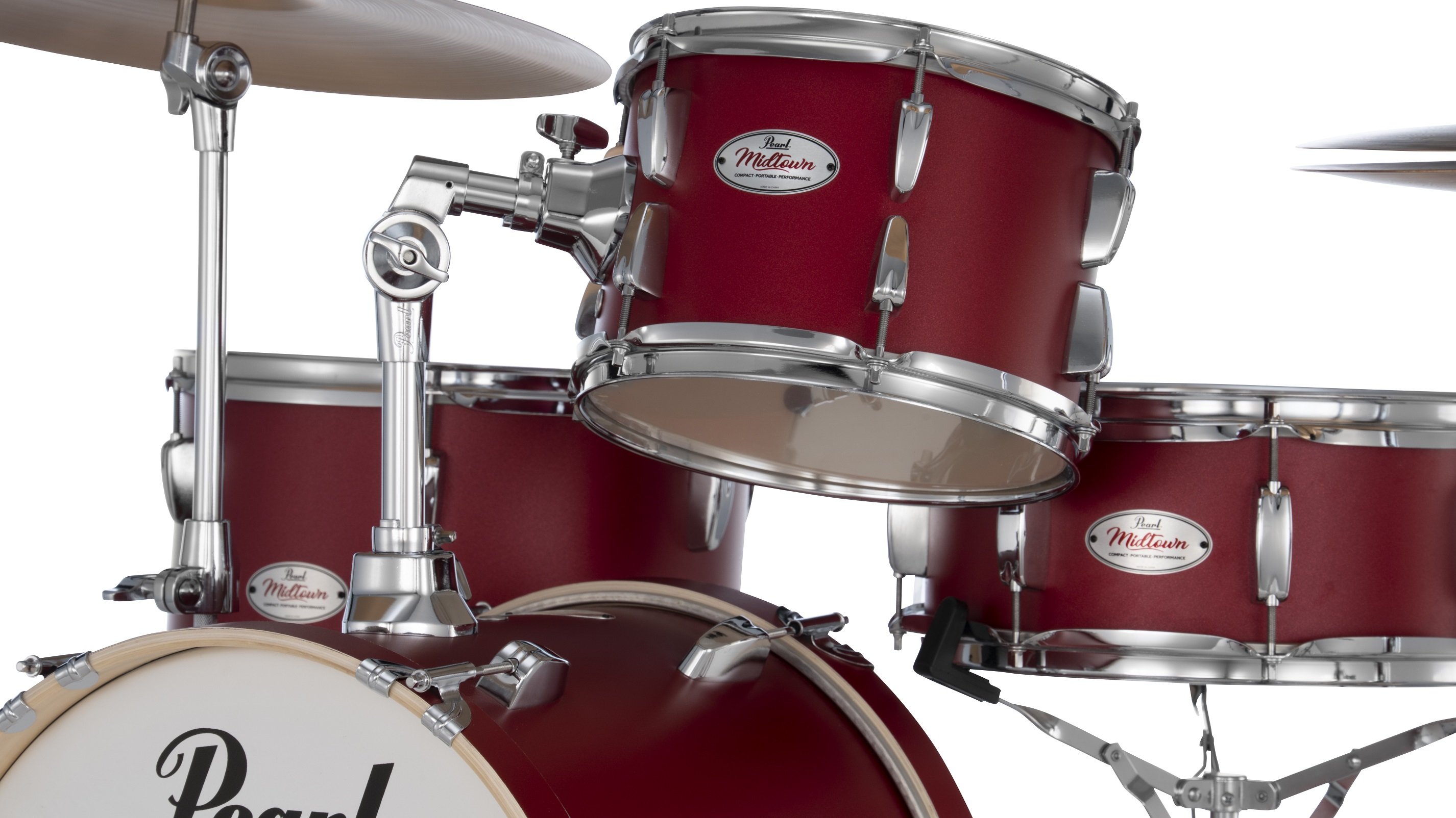 Midtown 4pc Compact Set incl. HWP-50S - Matte Red 