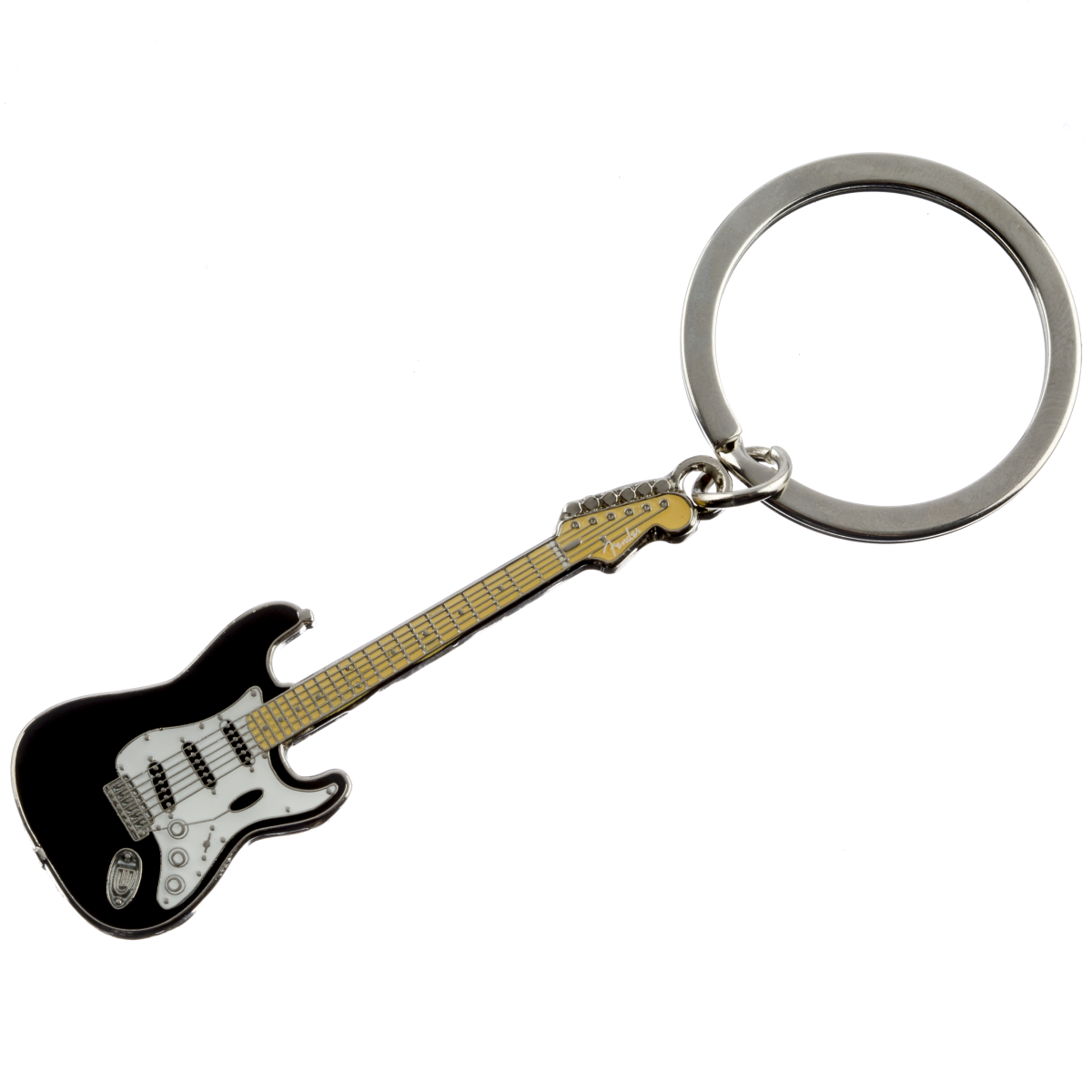 Stratocaster Keychain, Black