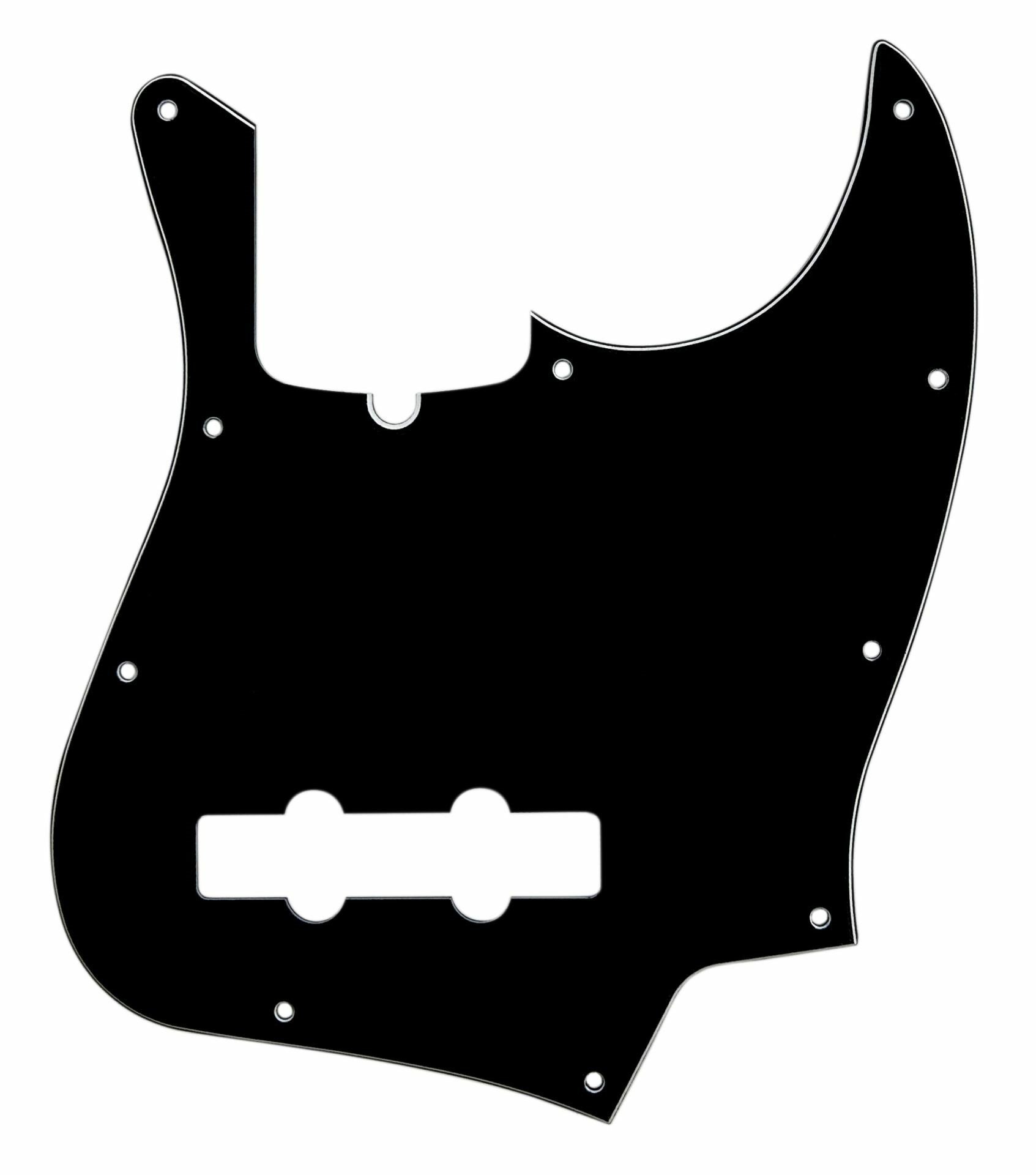 J-Bass Pickguard (DPP JB BWB SS), Black
