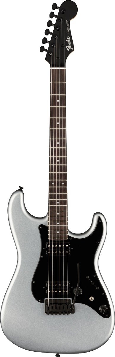Boxer Series Stratocaster® HH, Rosewood Fingerboard, Inca Silver inkl. Bag