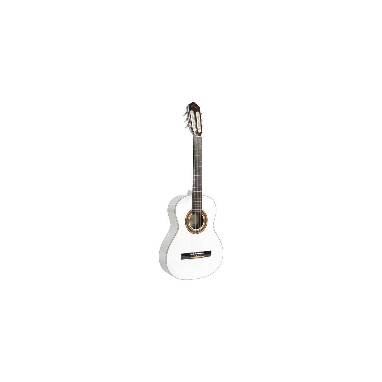 R121 3/4 WH Konzertgitarre in Weiß