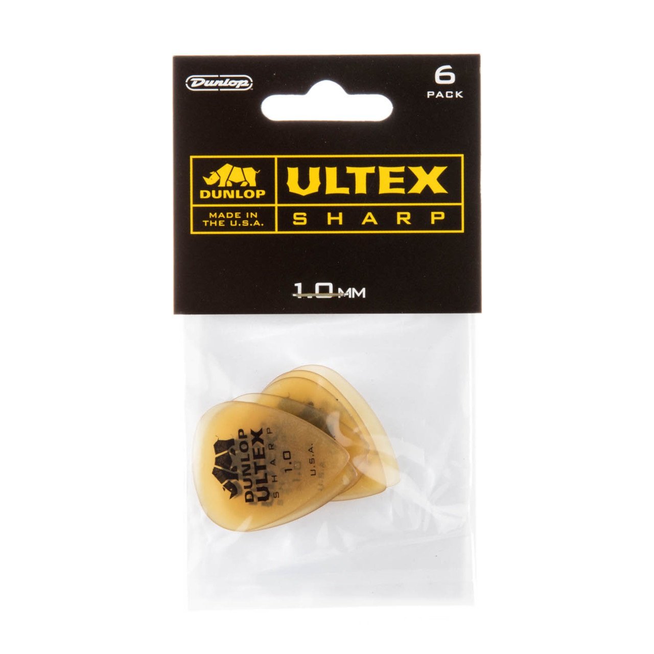 Ultex Sharp Picks 1.00 mm Player's Pac, 6 pcs.