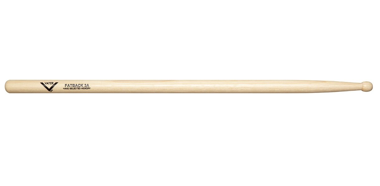 3A Fatback Hickory Sticks - Wood Tip