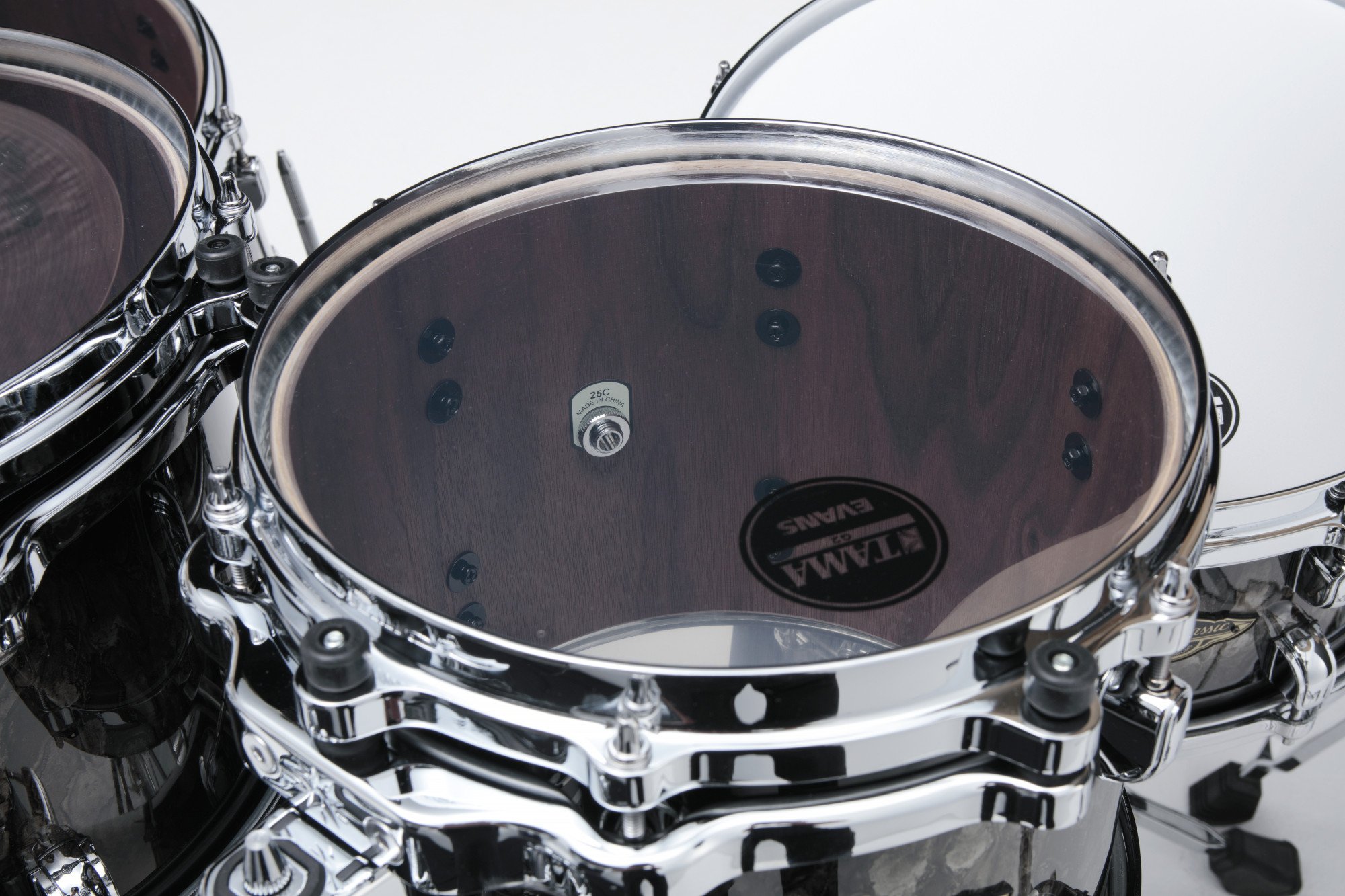 WBS42S Starclassic Walnut/Birch Lacquer Shell Kit 4 Teilig - Molten Platinum Burst