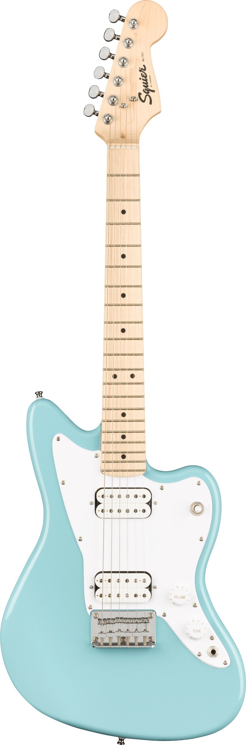 Mini Jazzmaster® HH, Maple Fingerboard, Daphne Blue