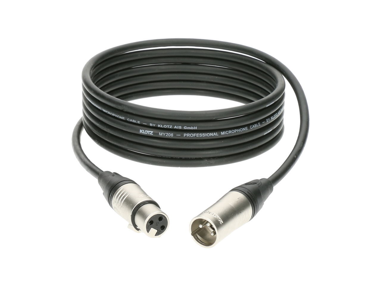 Pro Mikrofonkabel XLR 3p. - 3m