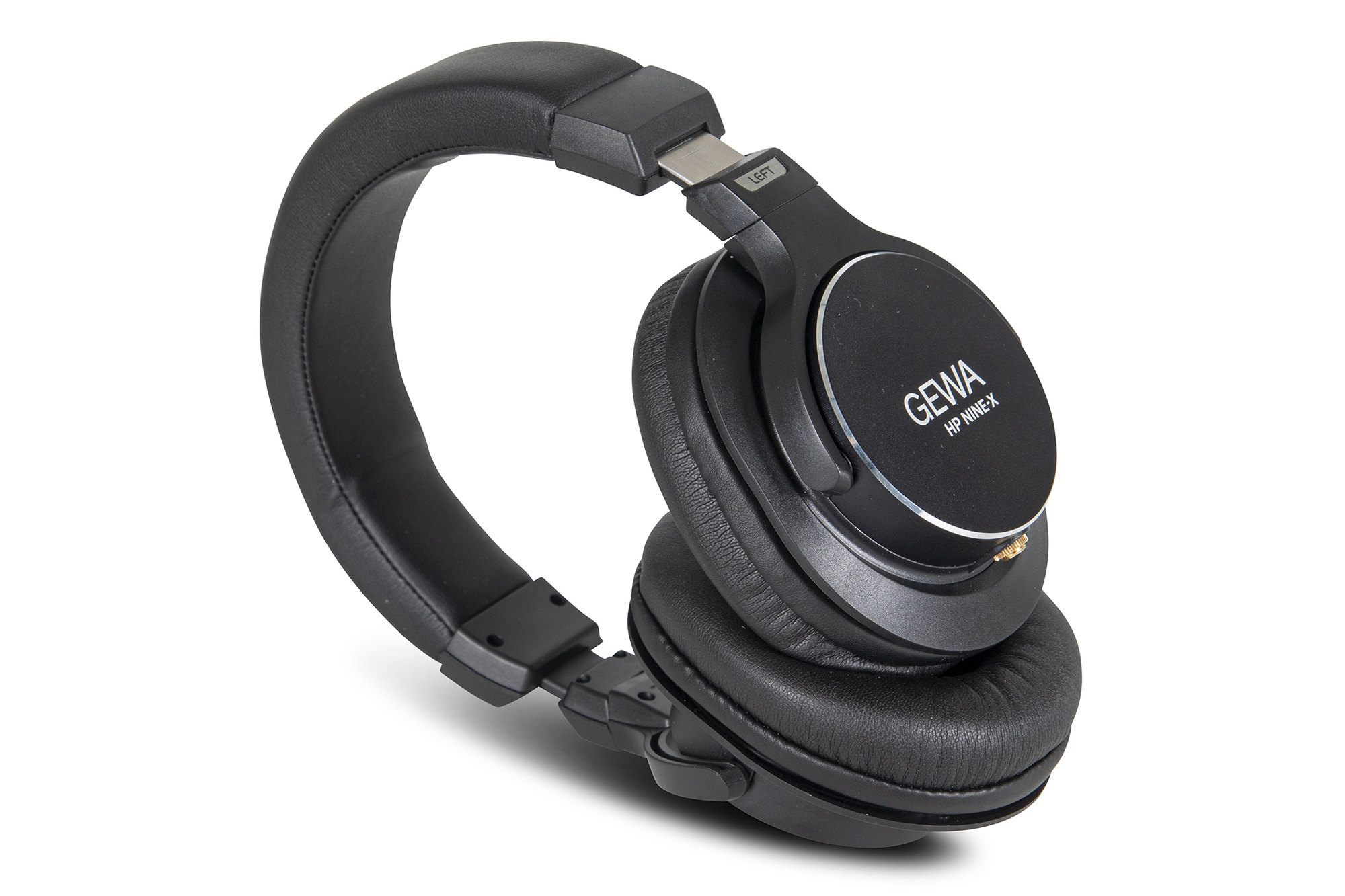 Kopfhörer, Over-Ear, Schwarz, Kunstlederpolster, Faltbar