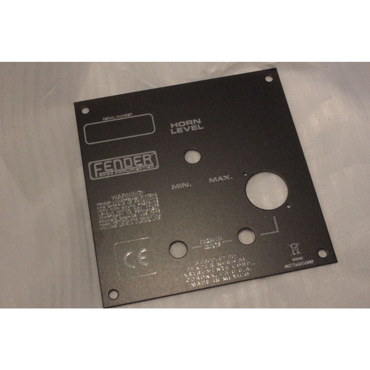 FENDER PLATE INPUT FBA PRO SERIES