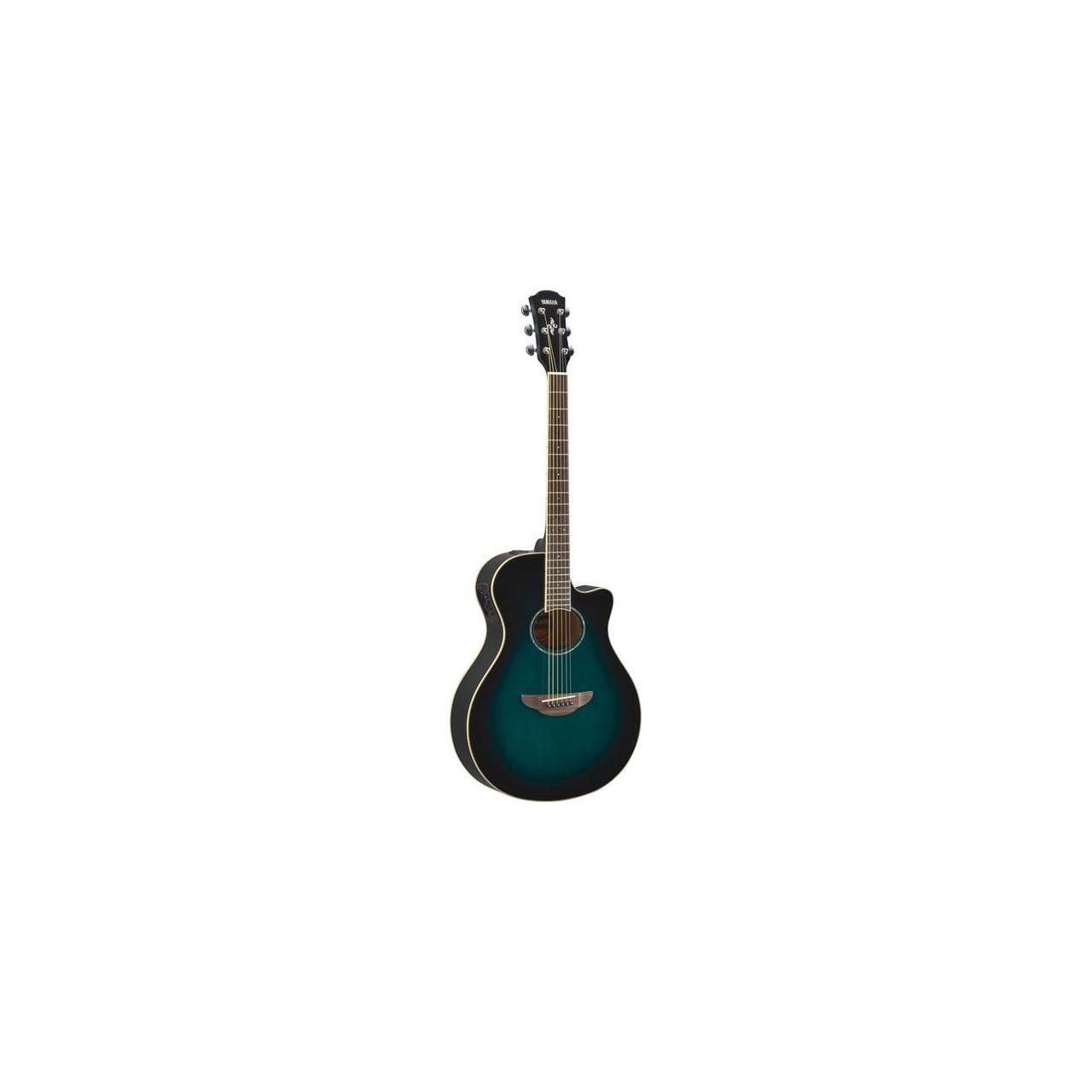 APX 600 Oriental Blue Burst Westerngitarre mit Tonabnehmer