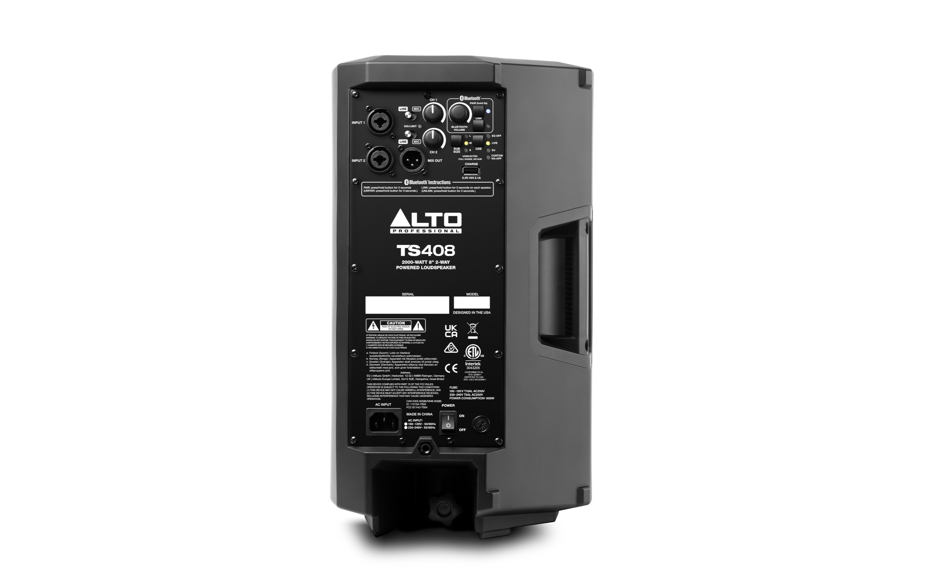 TS408 Aktivlautsprecher mit Bluetooth