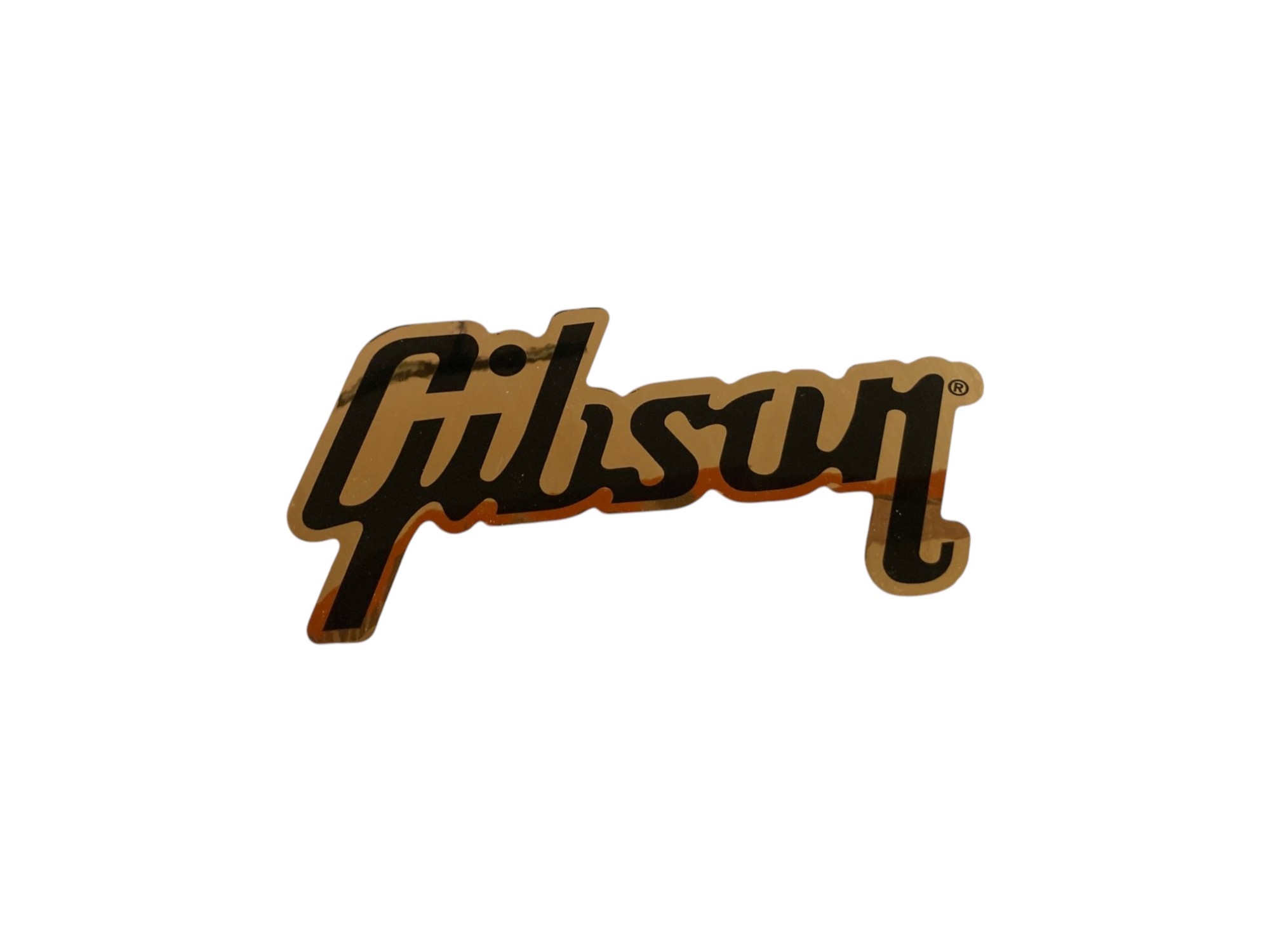 Logo Sticker Metallic Gold