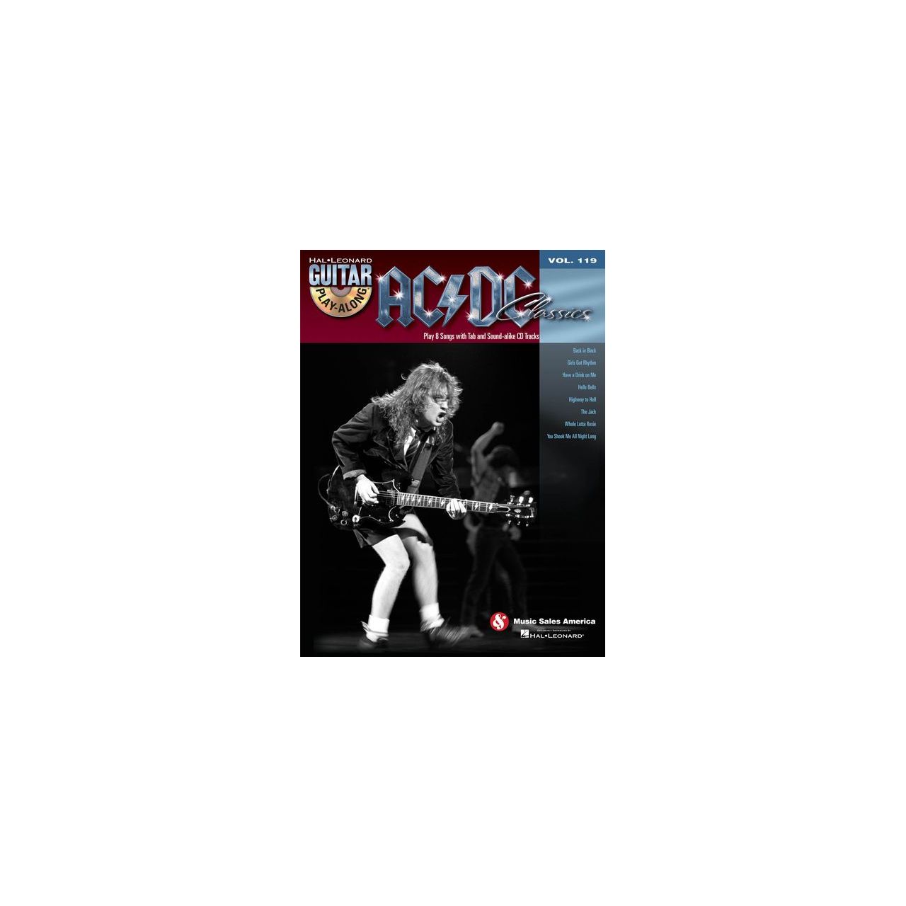 AC/DC Classics Guitar Vol 118 Buch/CD