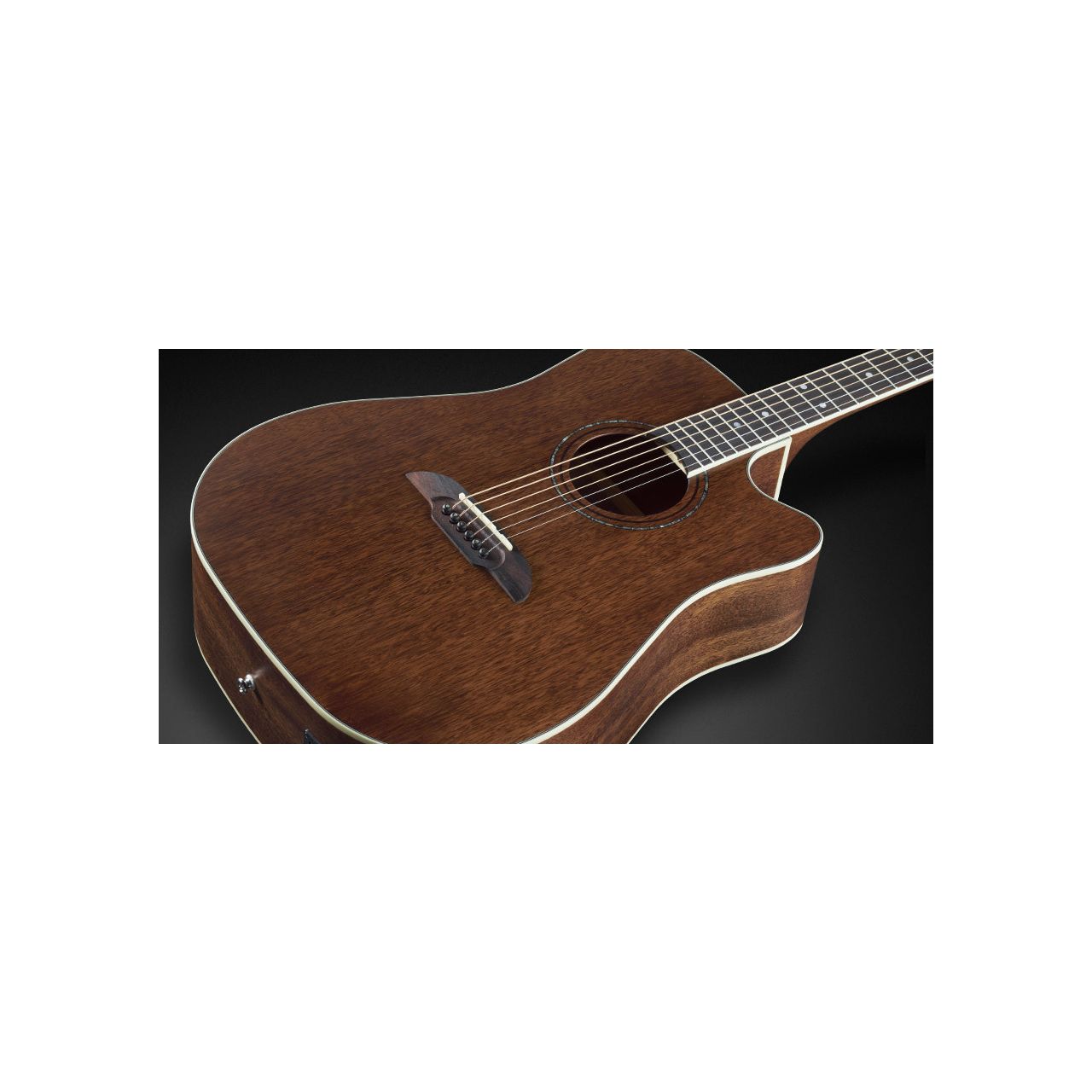 Legacy Dreadnought Mahagoni Natural Satin CE - Westerngitarre mit Tonabnehmer