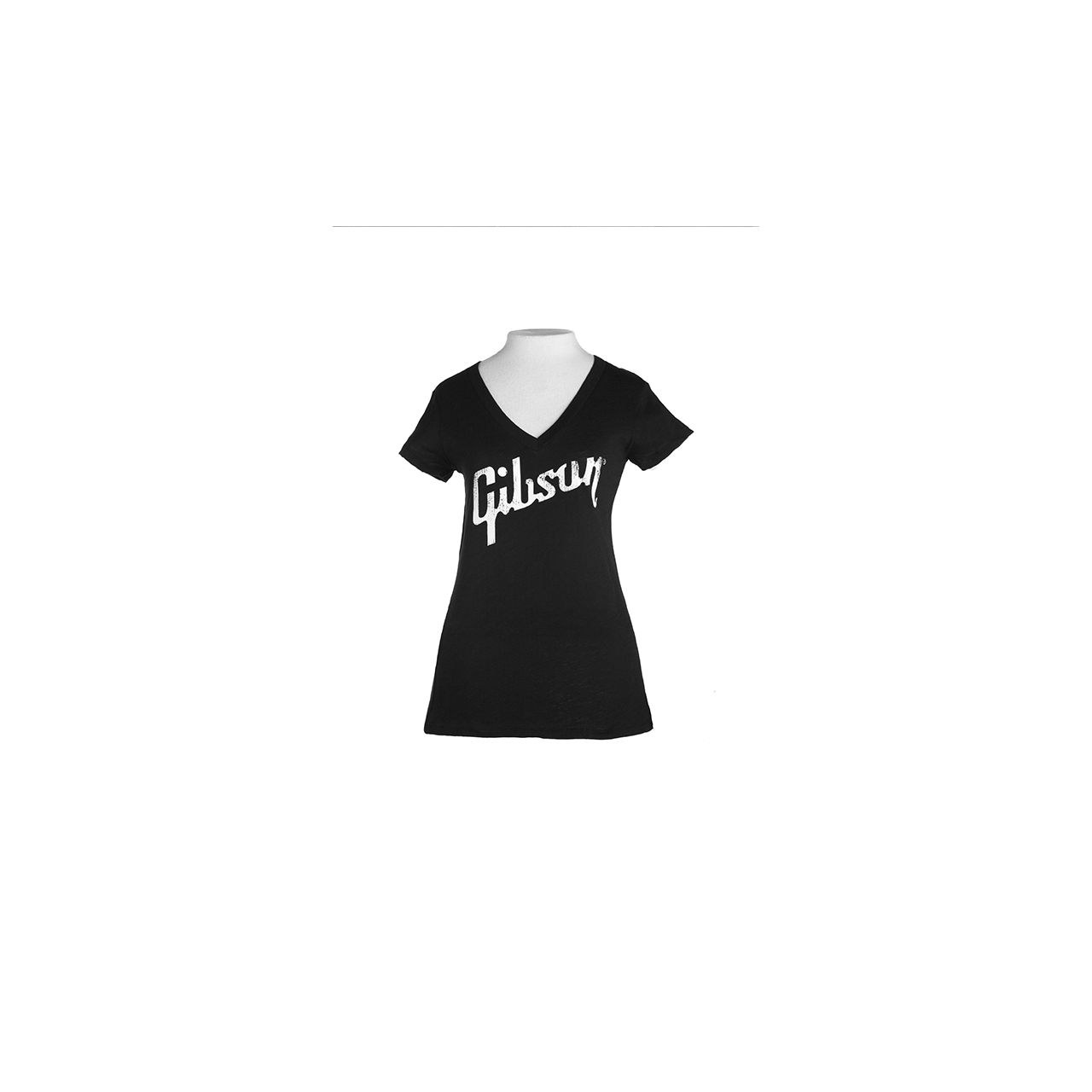 Women's V Neck "Gibson Logo" Extra Large