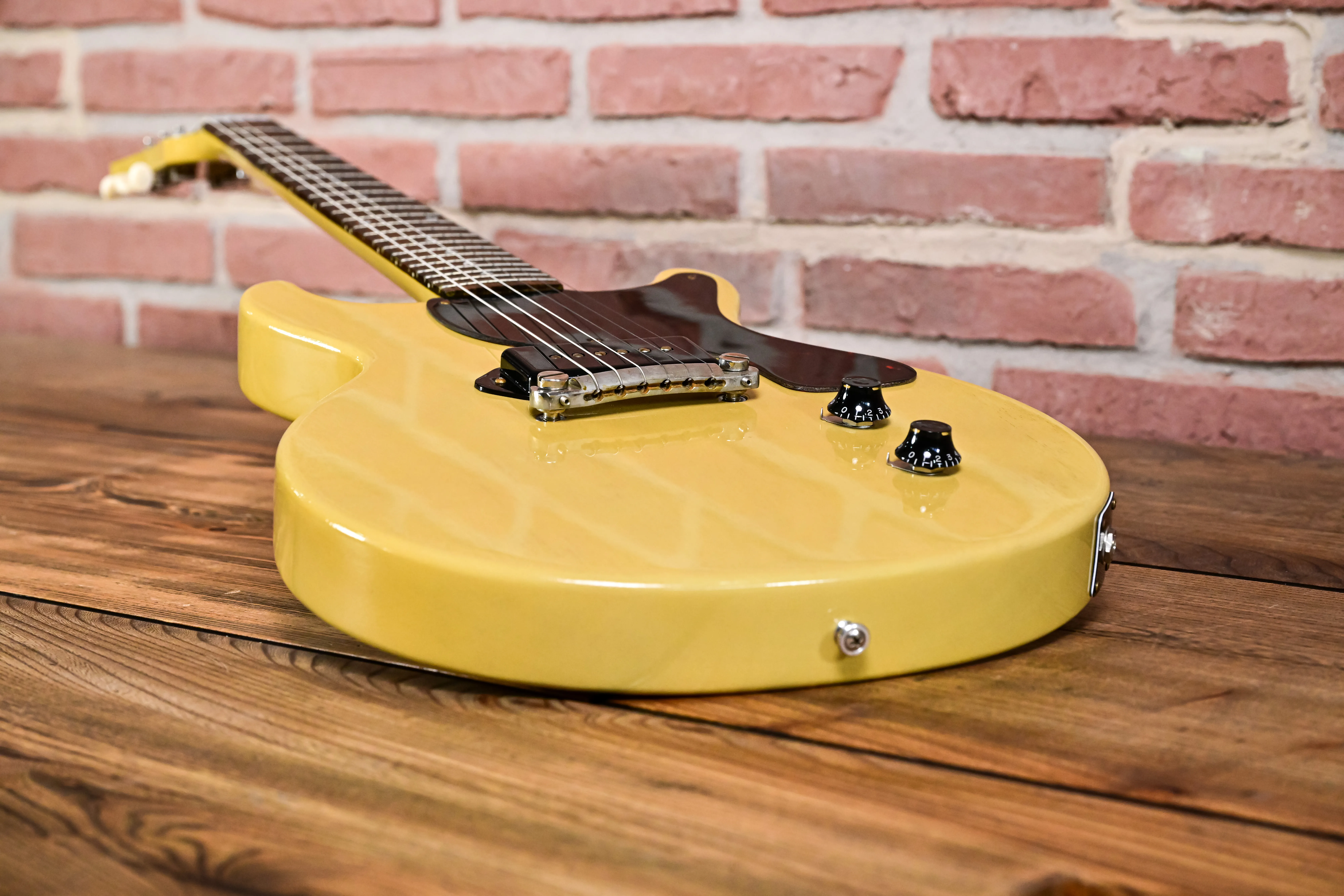 1958 Les Paul Junior Double Cut Reissue VOS TV Yellow