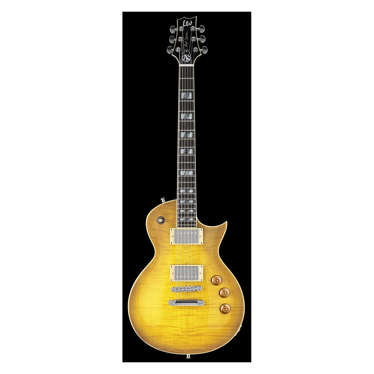 AS-1 FM LB - E-Gitarre in Flamed Maple Lemon Burst