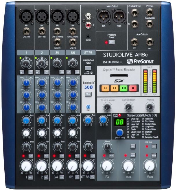 StudioLive AR8c Analog Mixer