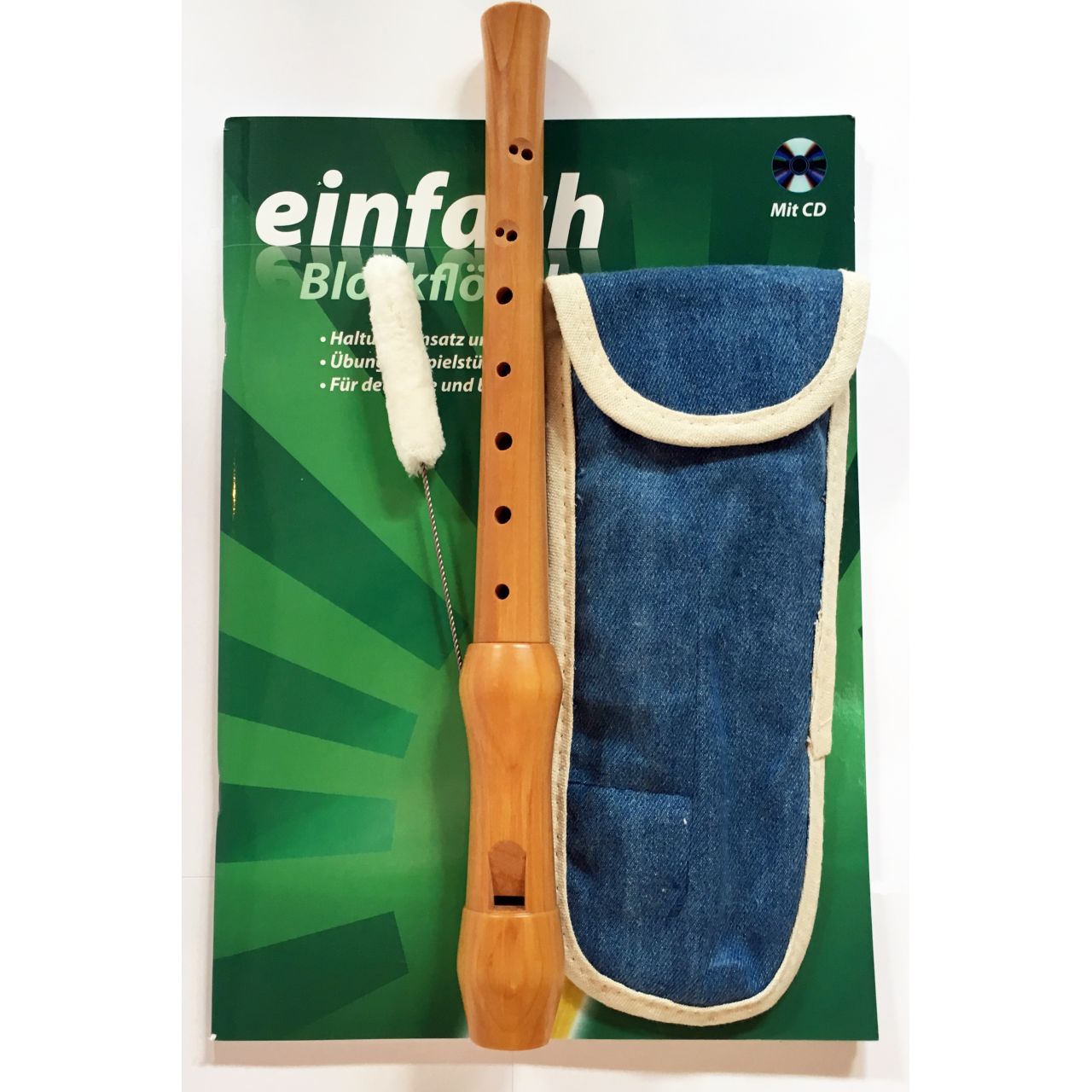 Holz Blockflöten-Set deutsche Griffweise
