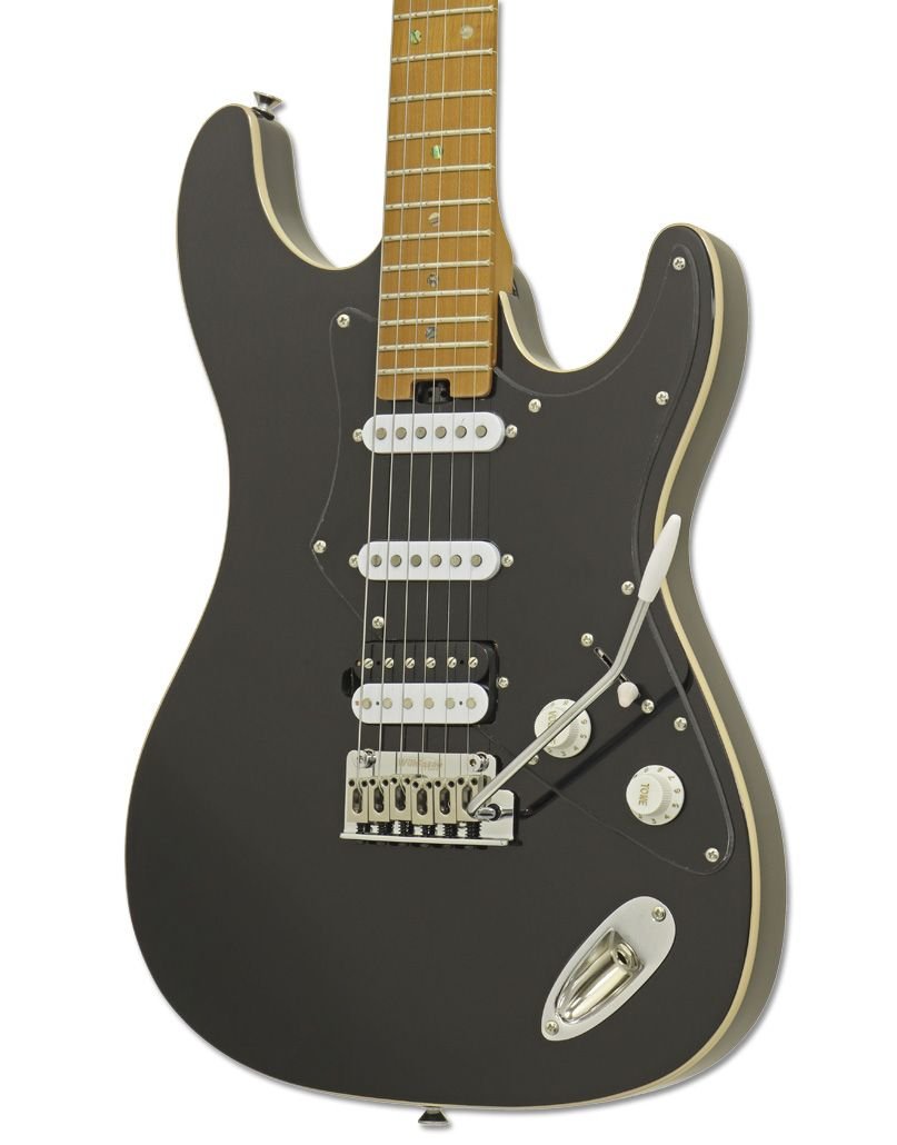 714 DG Fullerton Black - E-Gitarre