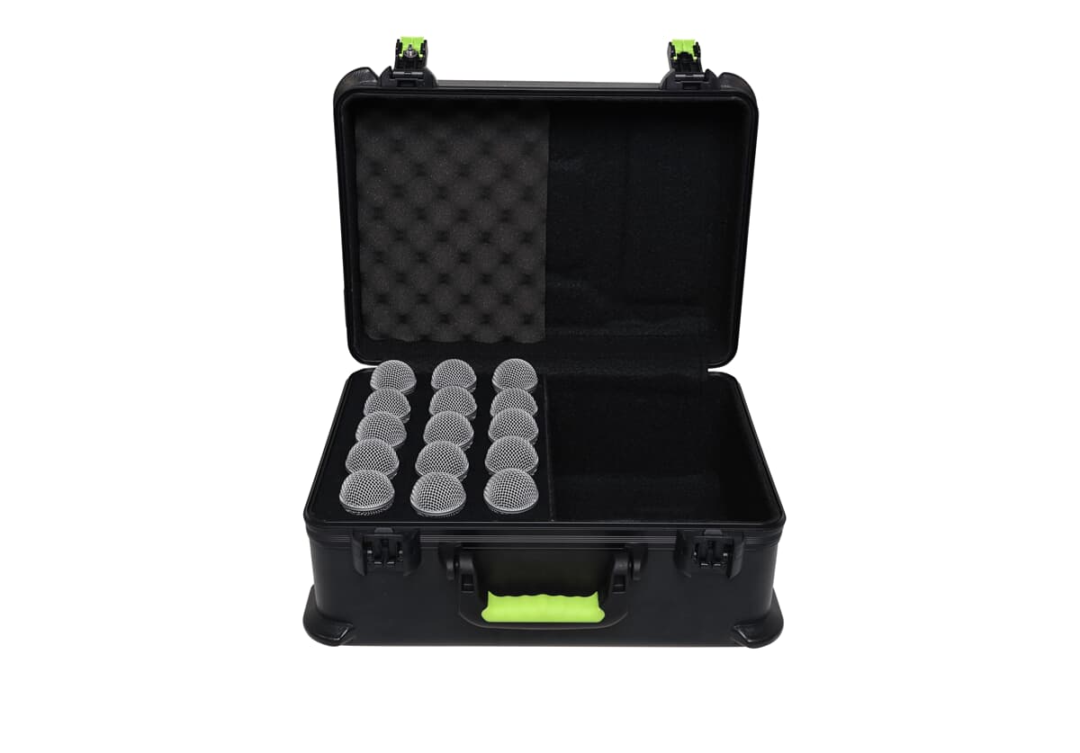 SH-Miccase 15 Mikrofon Case für bis zu 15 Mics