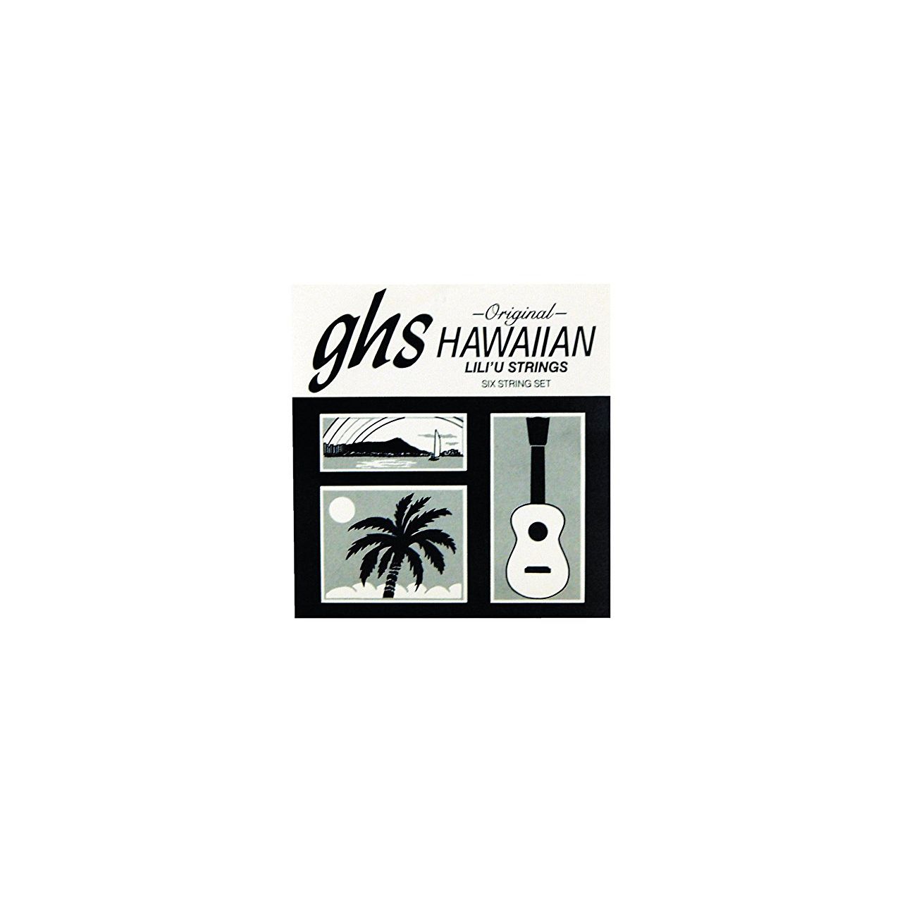 Lili'u Hawaiian - H-L6 - Ukulele String Set, 6-String