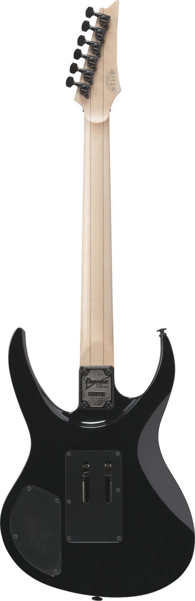 Ibanez 540PIII-BK Rückseite mit ergonomischem Cutaway