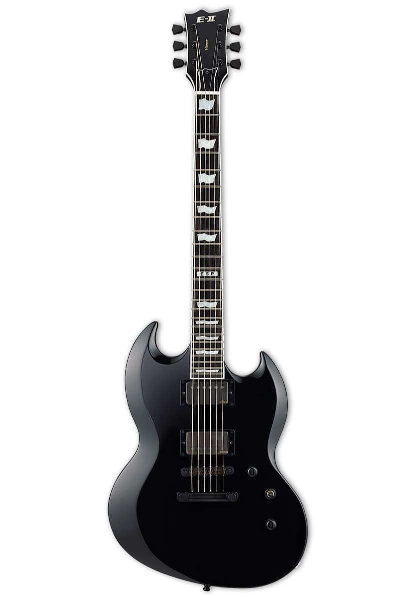 E-II Viper Black E-Gitarre