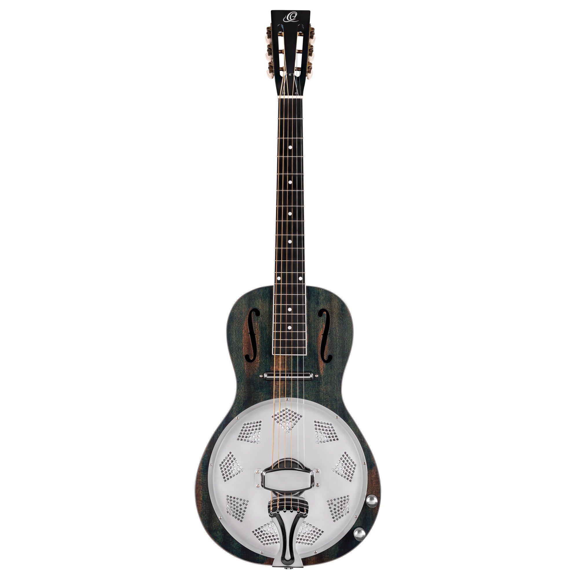 RRG30E-DD Resonatorgitarre Distressed Satin Denim Finish