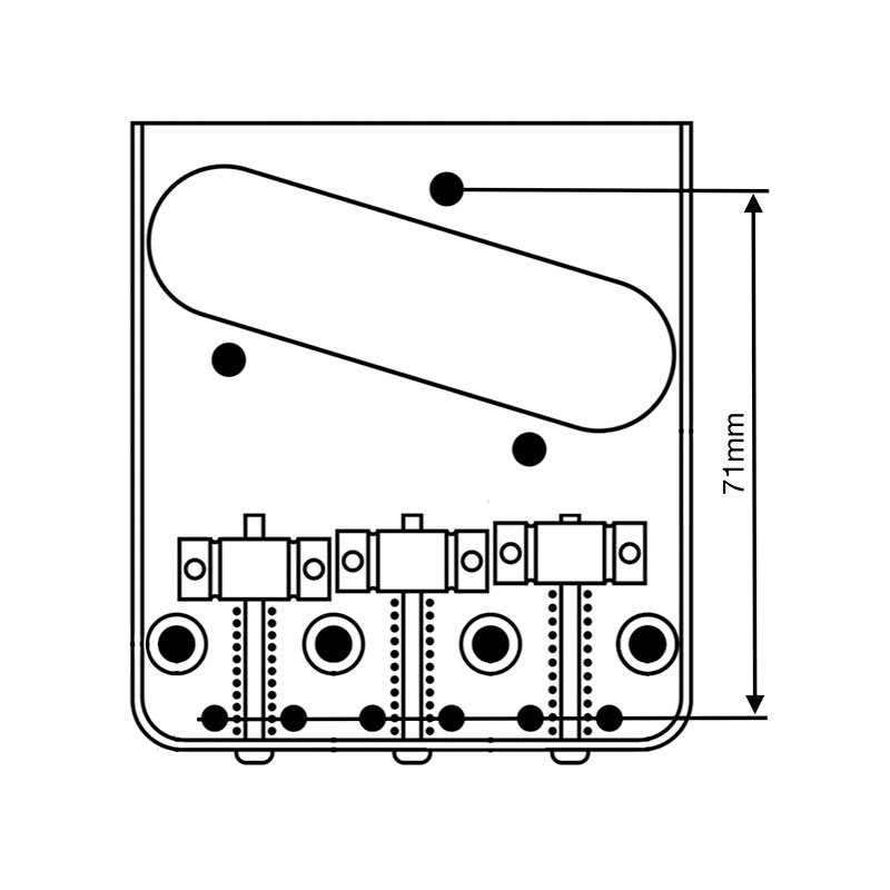 VT2ND Teletrem Classic “No Drill”- Gold
