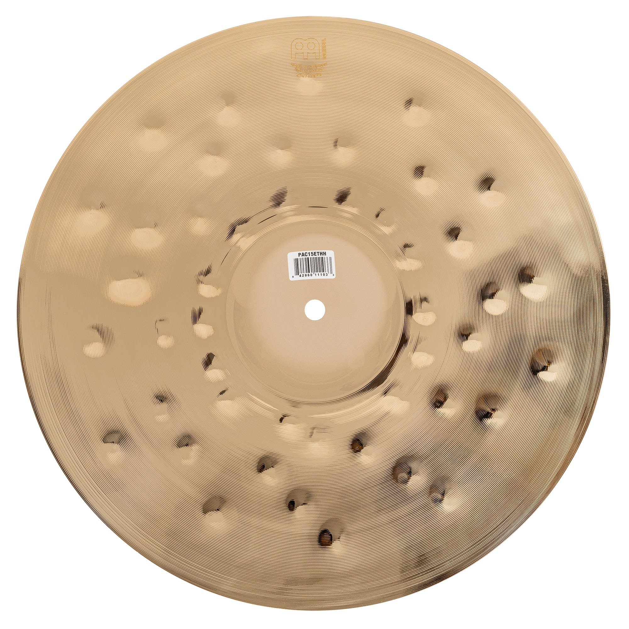  15" Custom Extra Thin Hammered Hi-Hat PAC15ETHH