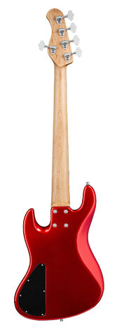 MetroLine 21-Fret Vintage J/J Bass - Candy Apple Red High Polish (Versandrückläufer)