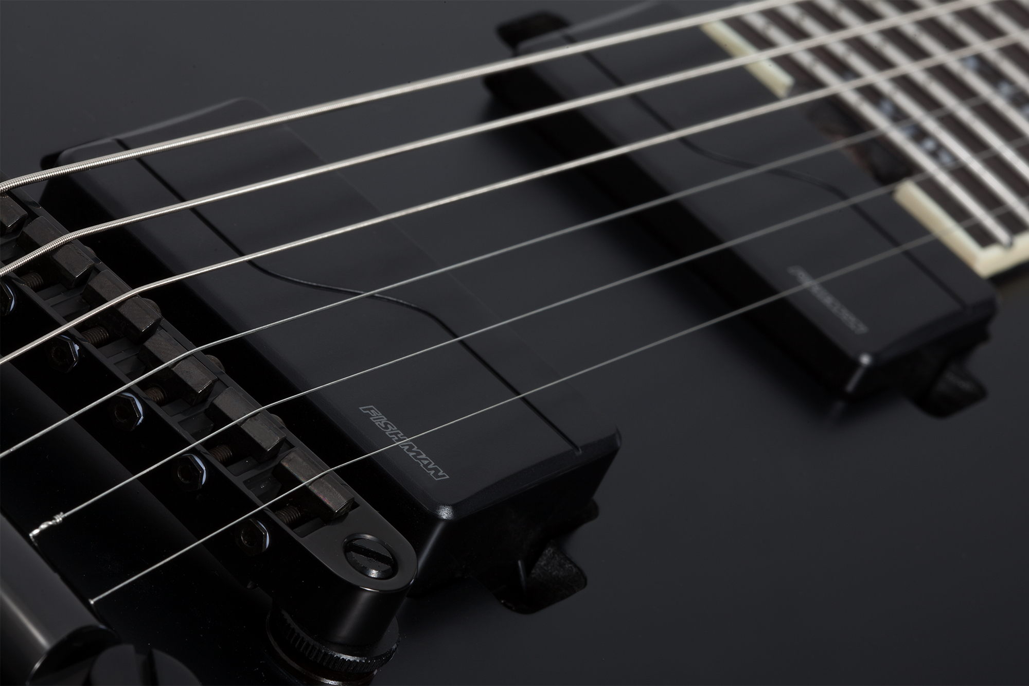 SLS Elite E-1 Evil Twin Satin Black  E-Gitarre