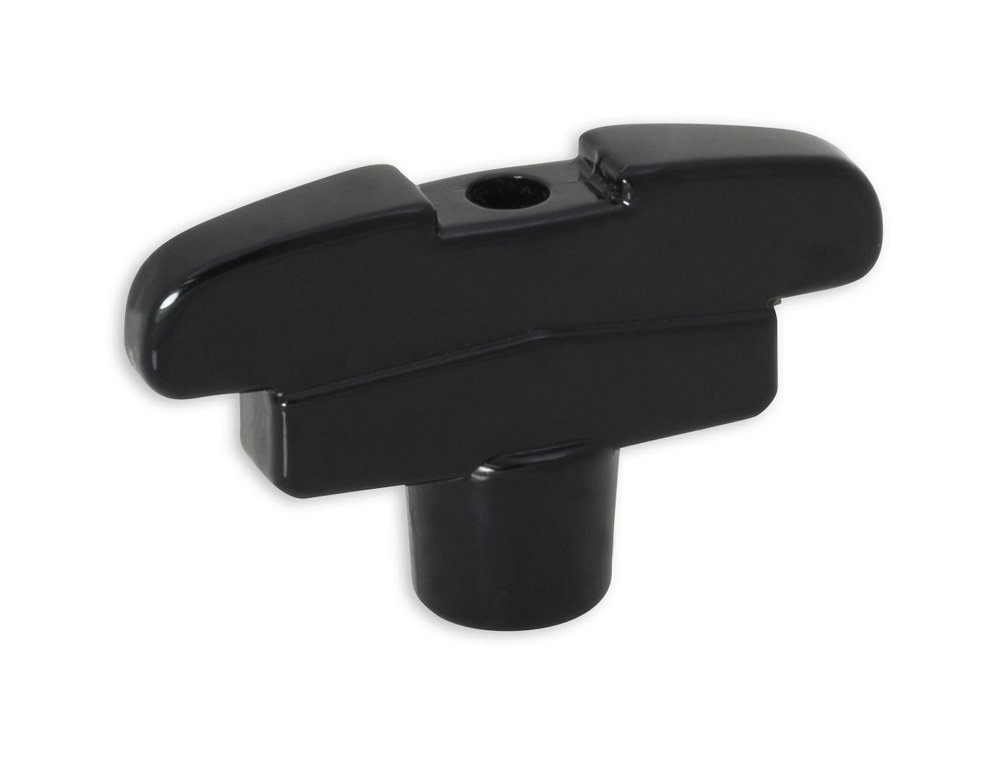 GP109BC Standard Size 3-Step Buttons 6 pcs -  Black Chrome