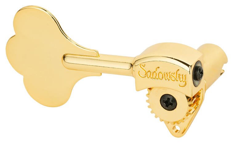 Light Machinehead with Open Gear - Gold - Right (Treble) Side