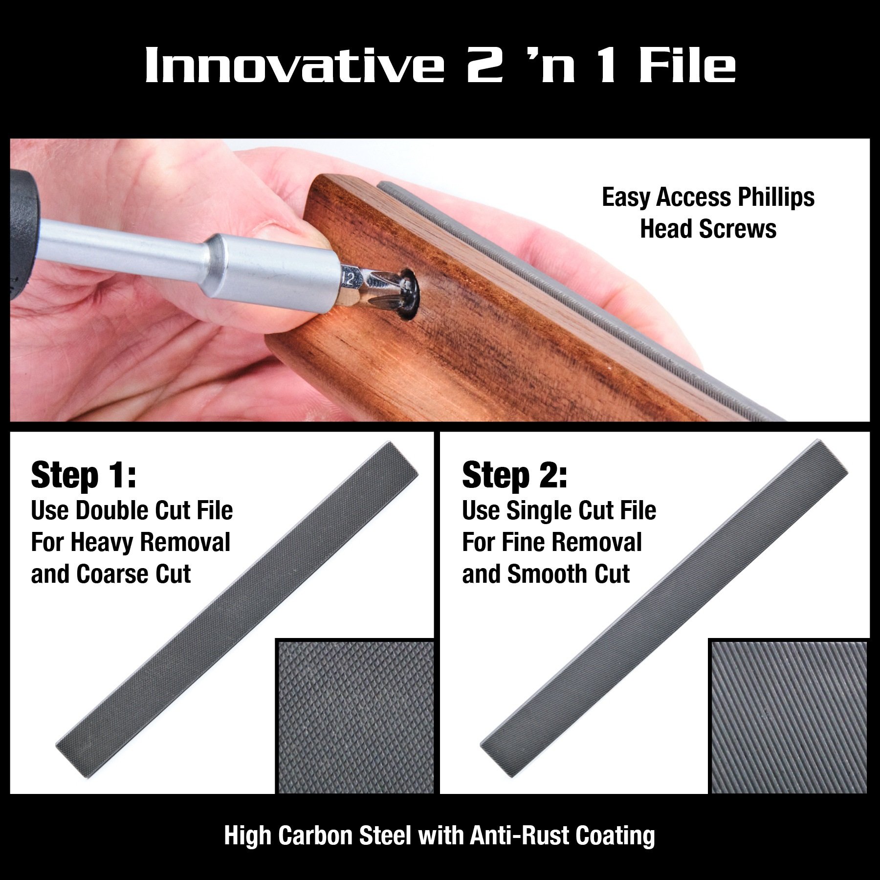 Fret Beveling File (B-File) (MN831)