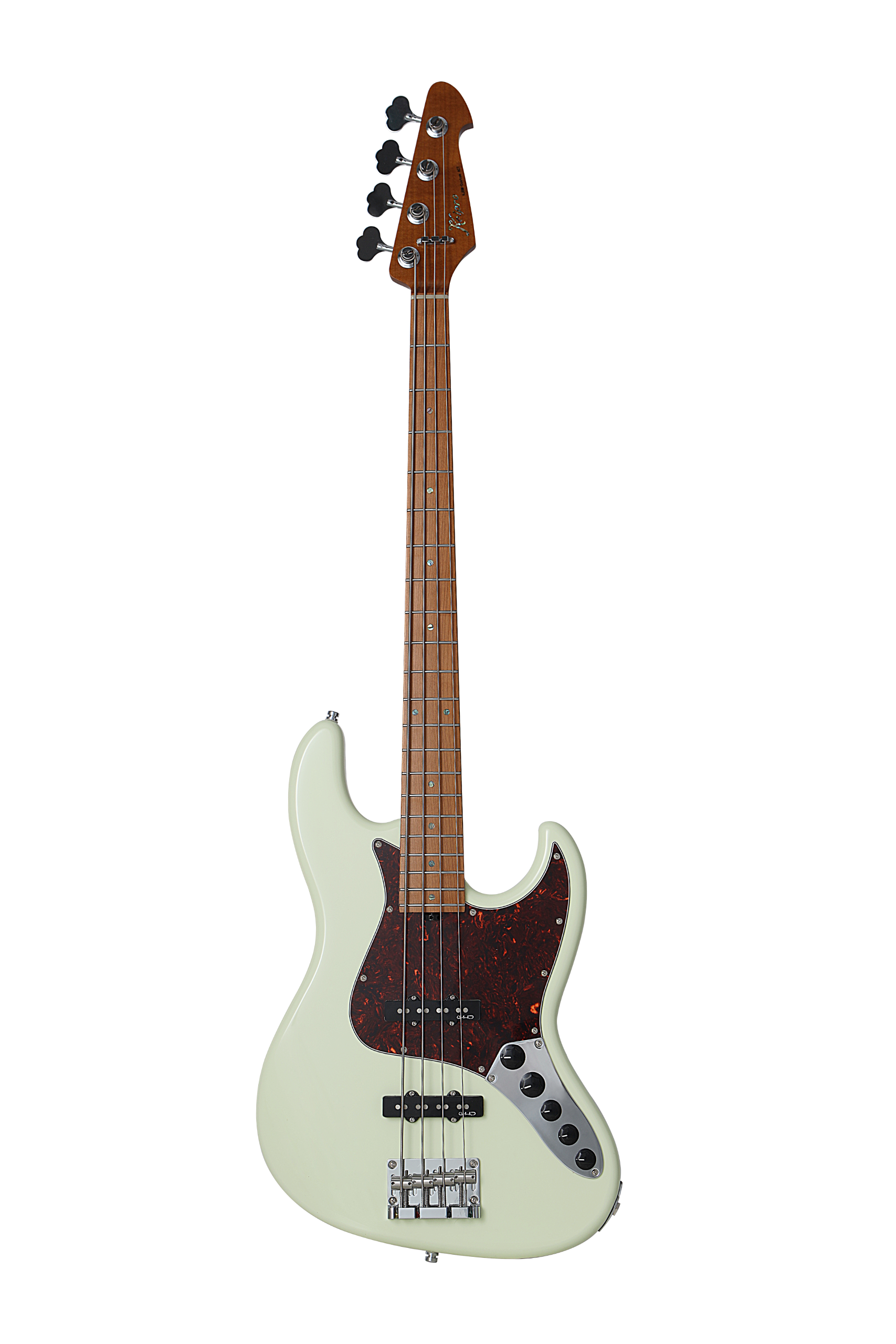 KJBM-Custom Act Bass Olympic White
