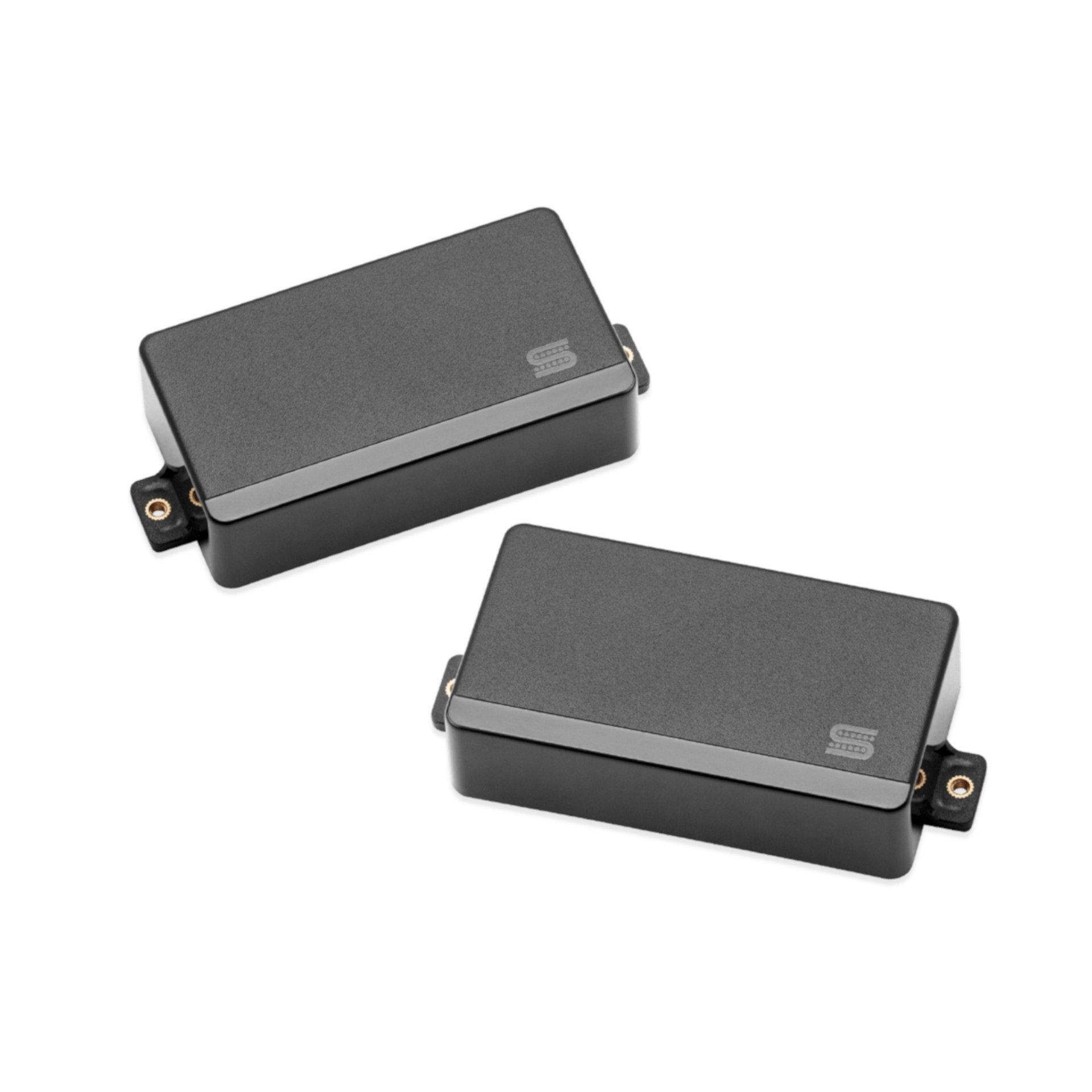 MortalCoil Multiple-Voiced Active Humbucker Set, Passive Mount, 6-String - Black