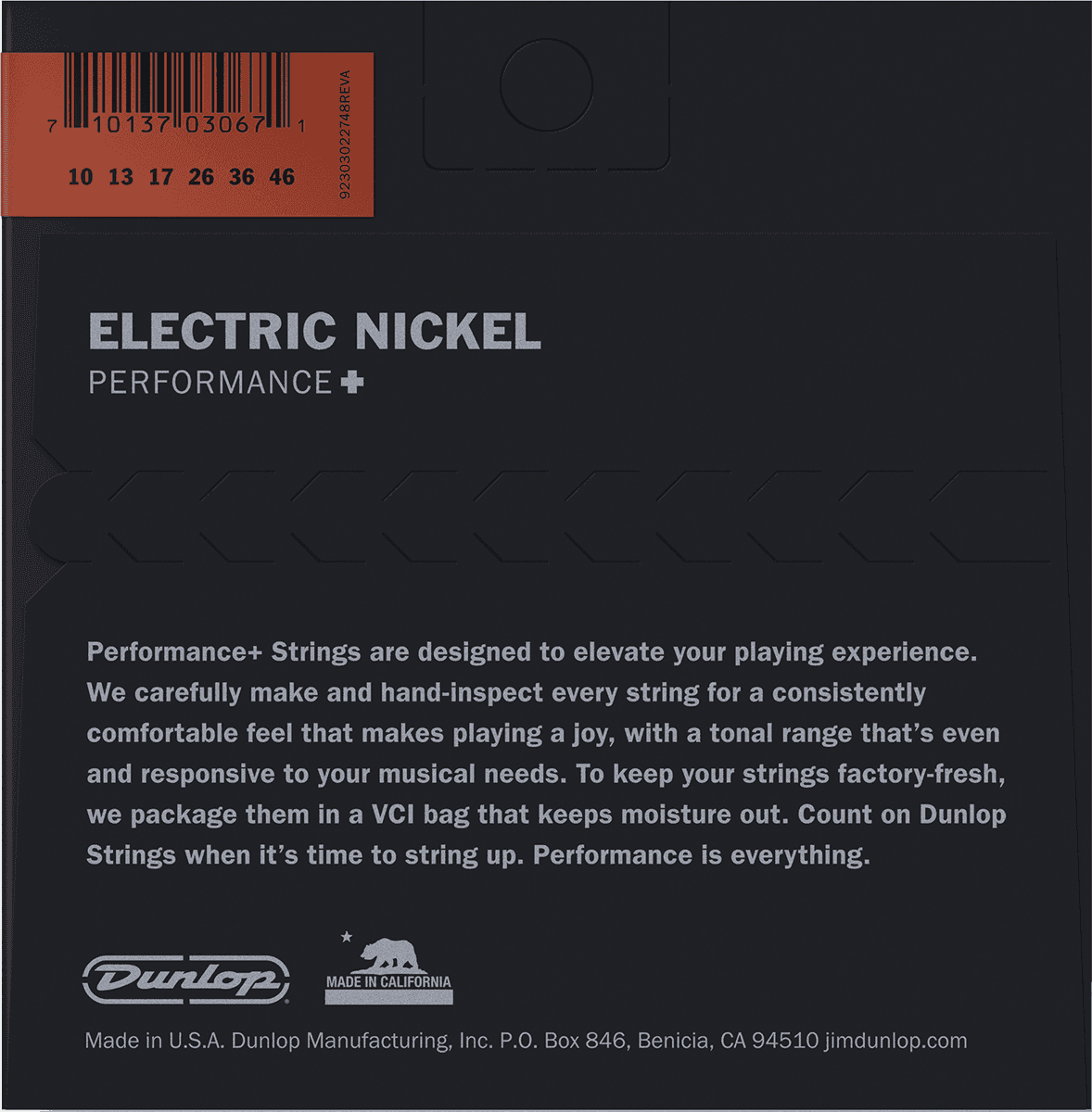 DEN1046 String Set Medium 010-046 Electric Nickel