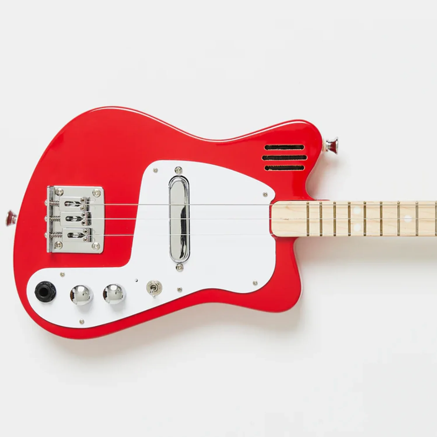 Mini Electric Guitar 3-String Red