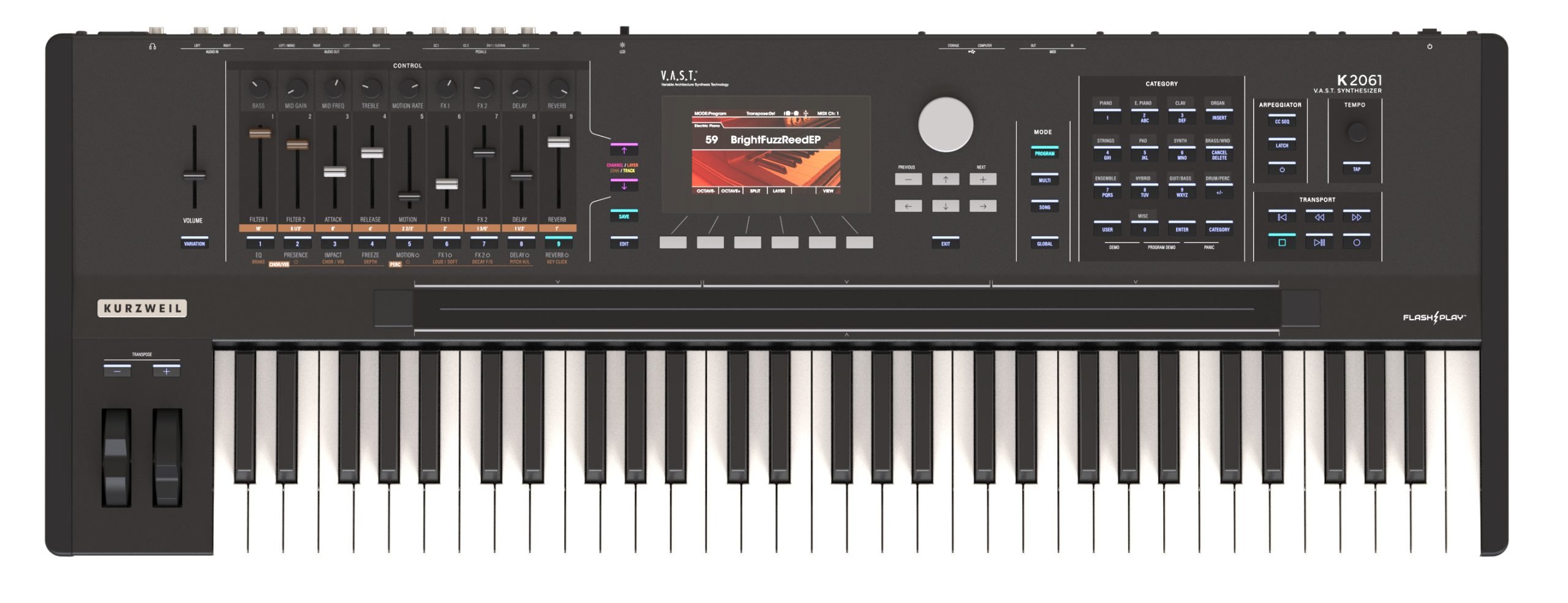 K2061 Synthesizer Workstation