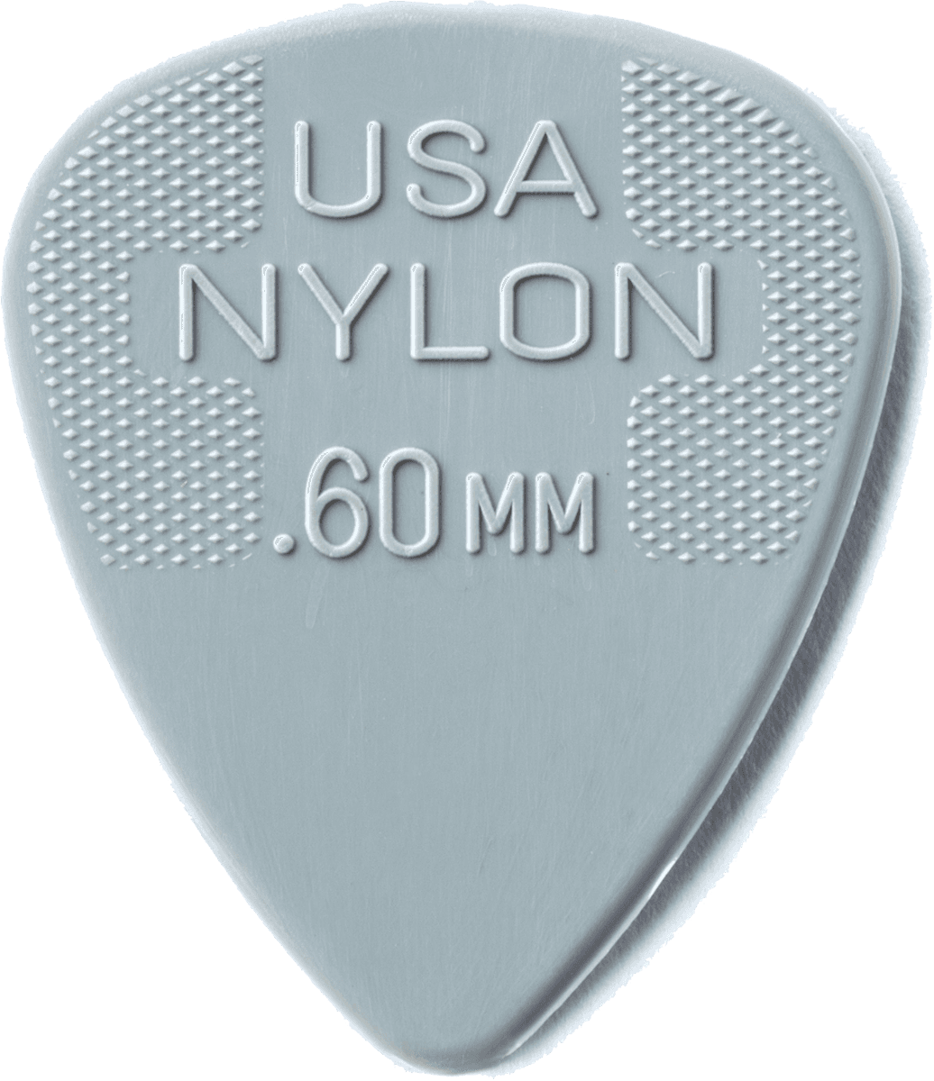 Nylon Standard Player's Picks 0,60" hellgrau