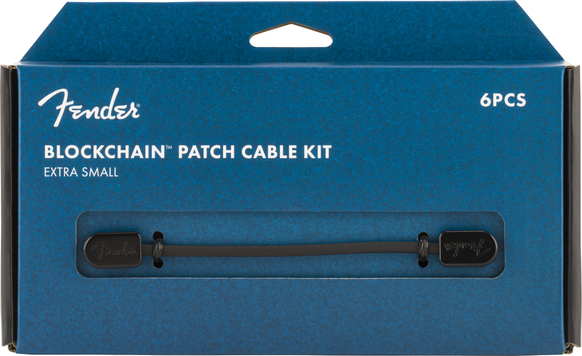 Blockchain Patch Cable Kit, Black, Extra Small