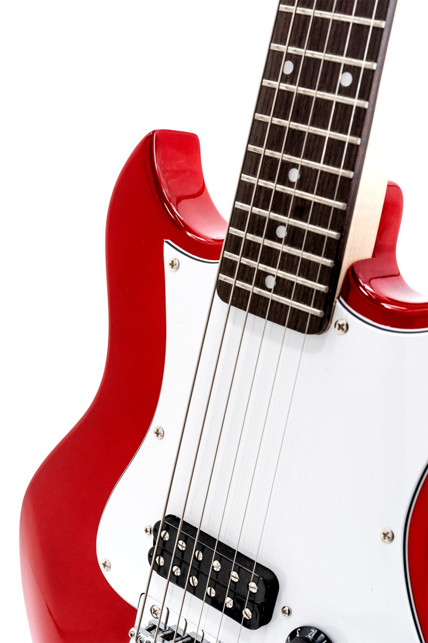 VXSDC1 E-Gitarre Mini Rot - inkl. Gigbag